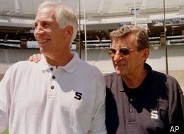 Jerry Sandusky reacts to Joe Paterno's death.