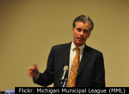 State Treasurer Andy Dillon, a member of Detroit's financial review team, says the board is not subject to the Open Meetings Act.
