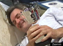 Richard Glover completes his world record