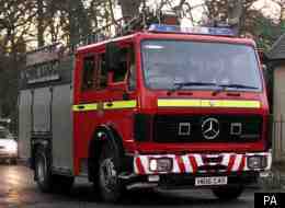 Strathclyde Fire Engines Rescued Woman From Burning Flat (File Picture)