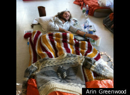 Adrian Parsons began his hunger strike for D.C. voting rights on Dec. 8.