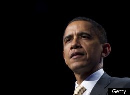 U.S. President Barack Obama speaks during the Union for Reform Judaism's Biennial Convention at National Harbor in Maryland on December 16, 2011. (SAUL LOEB/AFP/Getty Images)