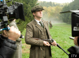 Dan Stevens in the Downton Abbey Christmas Special