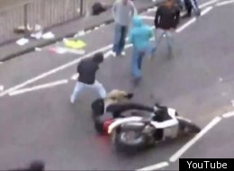 Footage of Ryan Kichenside pulling Jason Barton off his motorbike shocked the nation