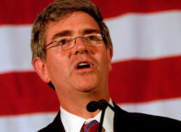 North Carolina Rep. Brad Miller, D-N.C., thanks his supporters during the North Carolina Democratic Party's 2008 Election Night Victory Celebration in Raleigh, N.C, Tuesday, Nov. 4, 2008. (AP Photo/ Sara D. Davis)