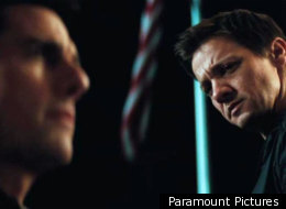 Tom Cruise and Jeremy Renner in 'Mission: Impossible - Ghost Protocol'