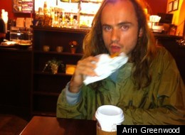 Adrian Parsons on Dec. 7, the day before he began his 25-day hunger strike that ended Jan. 1.