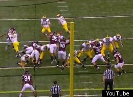 Michigan's fake field goal turned into a bizarre reception in the Sugar Bowl.