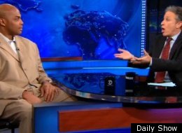 Charles Barkley appeared on the Daily Show.