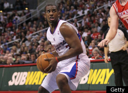LOS ANGELES, CA - JANUARY 04: Chris Paul #3 of the Los Angeles Clippers ccontrols the ball against the Houston Rockets at Staples Center on January 4, 2012 in Los Angeles, California. The Clippers won 117-89.
