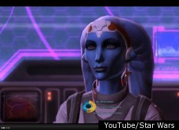 Vette is treated as a slave in the Star Wars online game,