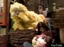 In the '70s, breastfeeding on