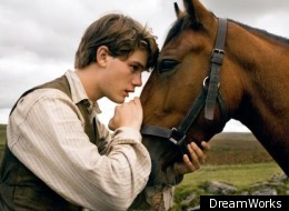 'War Horse' stars Jeremy Irvine as Albie, who forms a strong connection with horse Joey