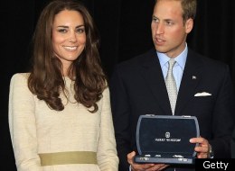 British royal-watchers were raising eyebrows after they realized the brooch and cufflinks the royal couple received while in Yellowknife were custom-made platinum baubles encrusted with nearly 700 tiny diamonds from Canadian mines.
