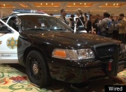 An LASD cop car at CES 2012.