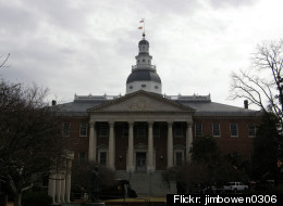 Maryland's statehouse in Annapolis
