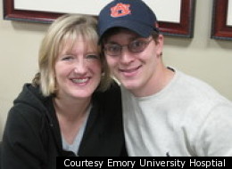 Transplant Nurse Allison Batson donated her kidney to patient Clay Taber, 23, who went into renal failure shortly after being diagnosed with Goodpasture's Syndrome.