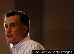 Republican presidential candidate, former Massachusetts Gov. Mitt Romney speaks during a campaign rally at the West Palm Beach Convention Center on January 12, 2012 in West Palm Beach, Florida.