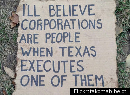 A sign found at the Occupy DC encampment in McPherson Square.