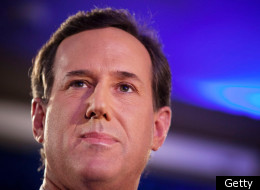 Republican presidential hopeful and former U.S. Sen. Rick Santorum addresses a crowd at the Stoney Creek Inn on Jan. 3, 2012 in Johnston, Iowa.