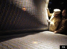 The largest Qur'an in the world has been revealed in Afghanistan
