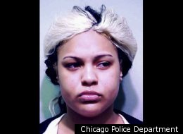 Danielle McClinton, 17, has been charged with aggravated battery of a police officer and mob action after she allegedly bit a Chicago cop's right hand three times during a cafeteria brawl.
