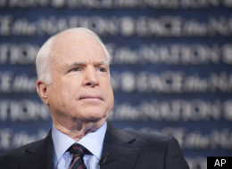 Sen. John McCain (R-Ariz.), along with fellow Arizona Republican Sen. Jon Kyl, introduced a bill Thursday that would spare the Pentagon from almost $500 billion in cuts.