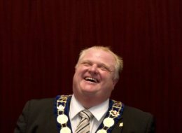Toronto Mayor Rob Ford is continuing to drop weight. Ford lost another 4 pounds in the third week of the Cut The Waist Challenge. (Photo by Kevin Van Paassen/The Globe and Mail)