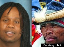 On the left, the real Khulekani “Mgqumeni” Khumalo -- and on the right, the alleged impostor.