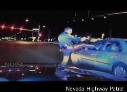 Police dash-cam footage captures beating of Adam Greene by Nevada police.