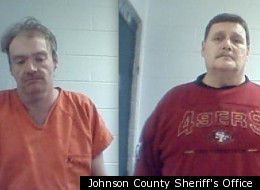 Jamie Curd (left) and Marvin Potter were arrested for the alleged killing of a couple who de-friended Potter's daughter on Facebook.