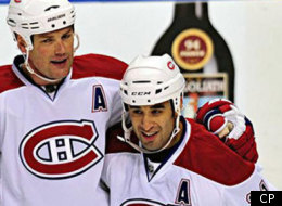 Scott Gomez a finalement mis un terme à sa léthargie de 60 matchs sans but.(Montage CP)