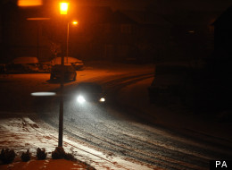 Transport havoc has been predicted after snowfall across much of Britain last night