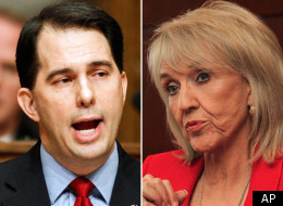 Wisconsin Gov. Scott Walker and Arizona Gov. Jan Brewer, who both have been affiliated with ALEC, both support bans on collective bargaining that are similar to model legislation promoted by ALEC.