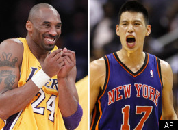 Kobe talked about Jeremy Lin after the Lakers' win over the Celtics on Thursday night.