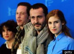 Les comédiens et le réalisateur du film lors de la présentation du film à Berlin. (AFP / Getty Images)