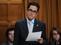 Jonathan Genest-Jourdain ne dort pas toujours aux Communes (THE CANADIAN PRESS IMAGES/Sean Kilpatrick)