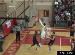 Devin Thomas shattered the backboard with his monstrous dunk.
