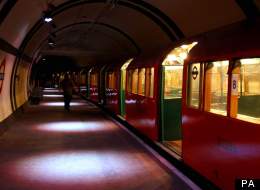 Aldwych Station, which is disused but occasionally opened up to tourists