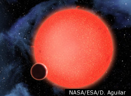 Scientists have discovered GJ1214b - a super-Earth orbiting a red dwarf star 40 light years away