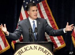 Le candidat à la l'investiture républicaine pour la présidentielle américaine Mitt Romney. (Photo AP)