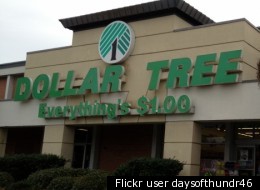 A Dollar Tree in Charleston, South Carolina in January 2012.