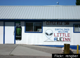There are three reasons why chances of seeing a UFO in Rachel, Nevada, are pretty good: 1. The main business in the tiny town (pop. 80) is called the Little A'Le'Inn, 2. Rachel is located along a roadway the State of Nevada has officially christened