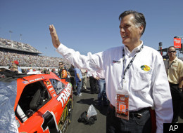 Mitt Romney at the 2011 Daytona 500
