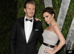 Posh and Becks arrive for the Vanity Fair party