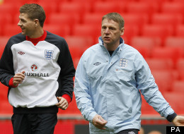Best bet: Steven Gerrard remains the bookies' favourite for the armband