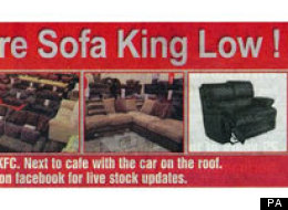 The slogan was deemed offensive and banned by the ASA