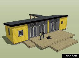 Aktiv, a new prefab home from IKEA and Ideabox, courtesy of <a href=