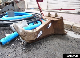 He wasn't the only one angry at the roadworks
