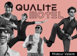 Motel Califorña de Qualité Motel, la nouvelle formation des cinq musiciens de Misteur Valaire